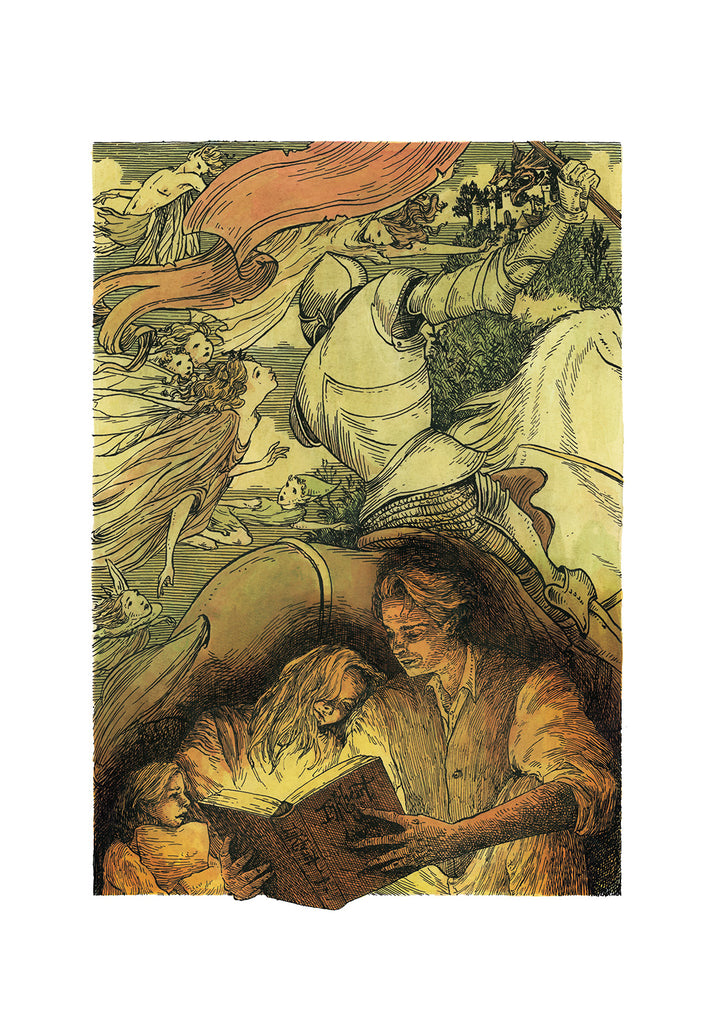 Inkheart - Frontispiece  - Watercolour