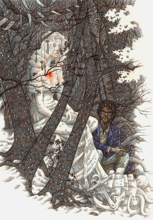 The Ice Statue - Ltd Ed Print