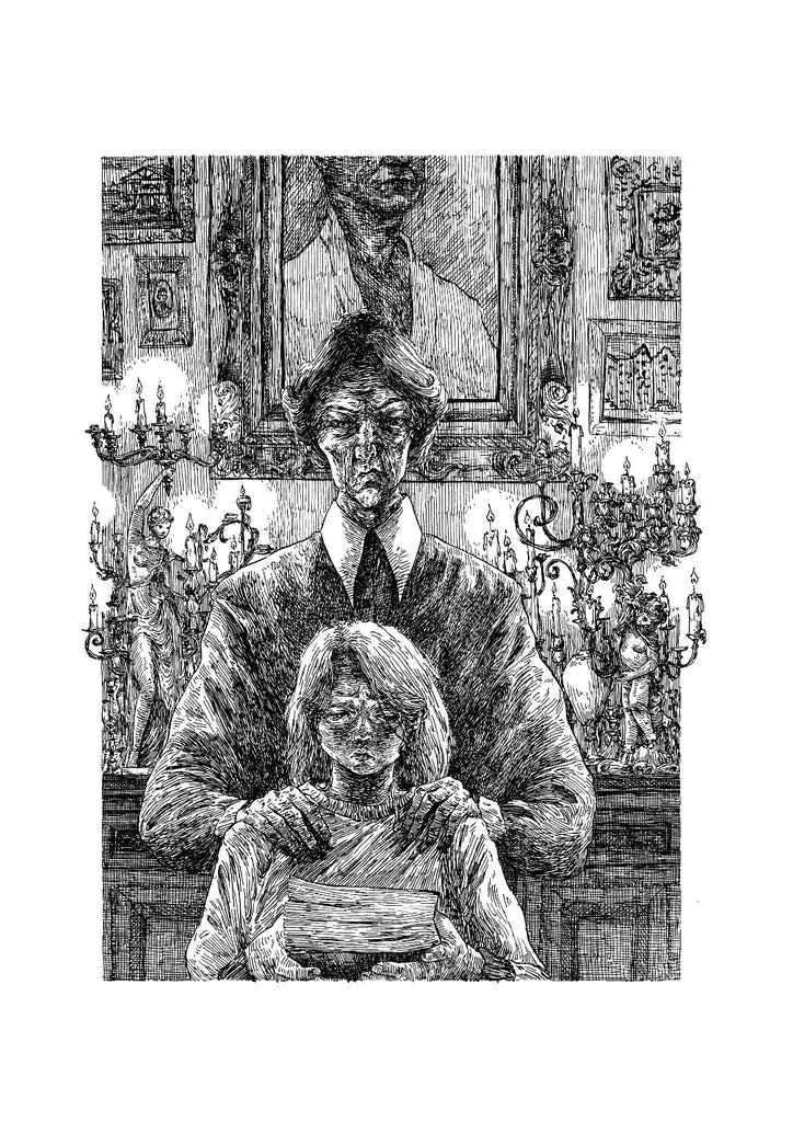 Inkheart - The Magpie - Pen & Ink