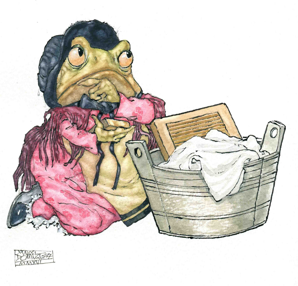 He tried to recollect what he had seen -The Wind in the Willows - Angel Dominguez