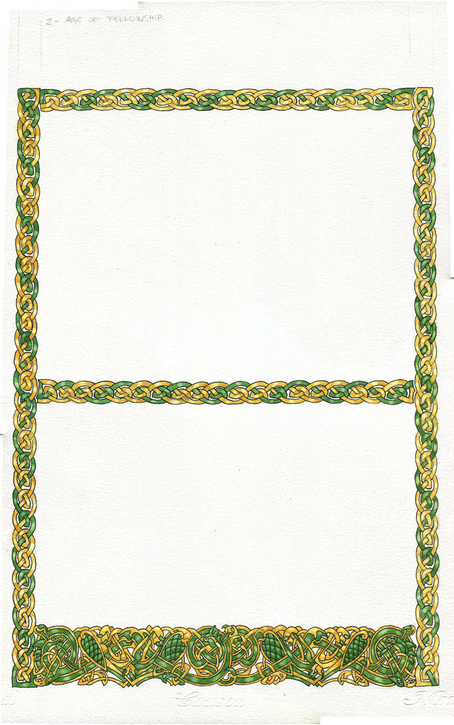 Age of Fellowship Celtic Border - Pen Dragon by Angel Dominguez