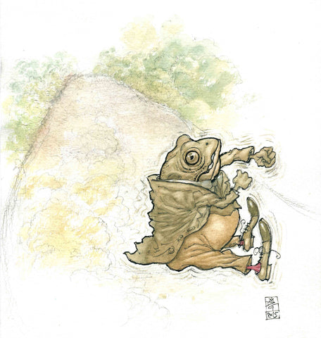 He is now possessed - The Wind in the Willows - Angel Dominguez