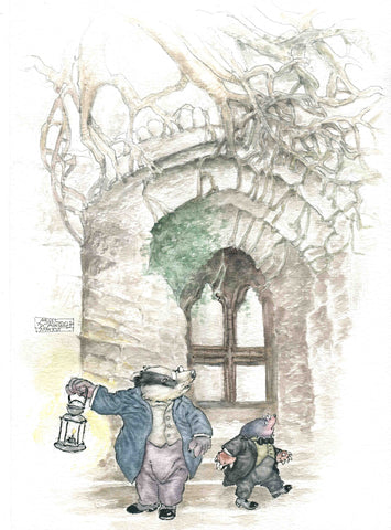 They were a powerful people - The Wind in the Willows - Angel Dominguez