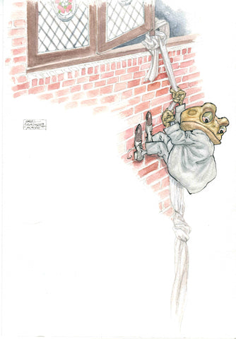 He scrambled out - The Wind in the Willows - Angel Dominguez