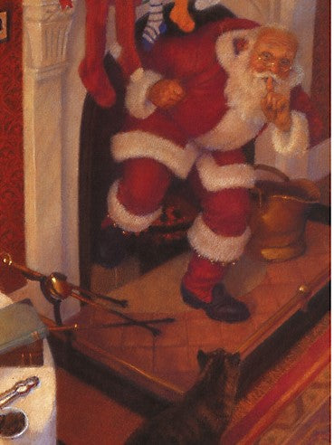 The Night before Christmas (Red) -  Limited Edition Print by Christian Birmingham