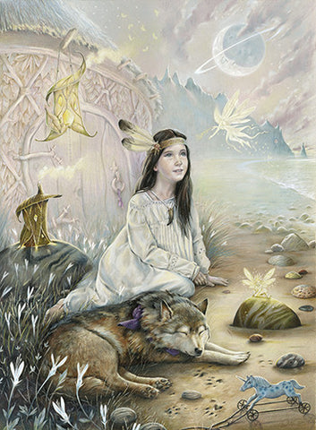 Wendy had a pet wolf