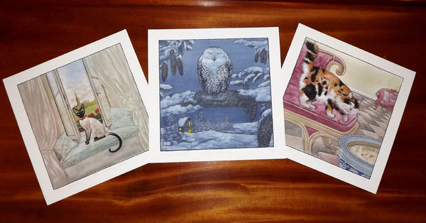 Purr & Feather Limited Edition Folio of Prints