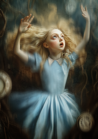 Down the Rabbit Hole - Alice in Wonderland.