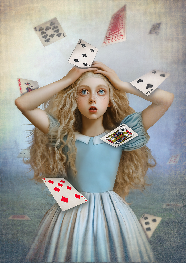 Alice and the Pack of Cards - Alice in Wonderland.