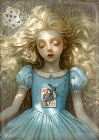 Alice Wakes Up - Alice in Wonderland.