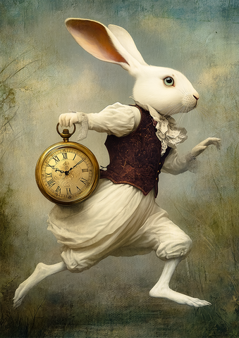 The White Rabbit - Alice in Wonderland.