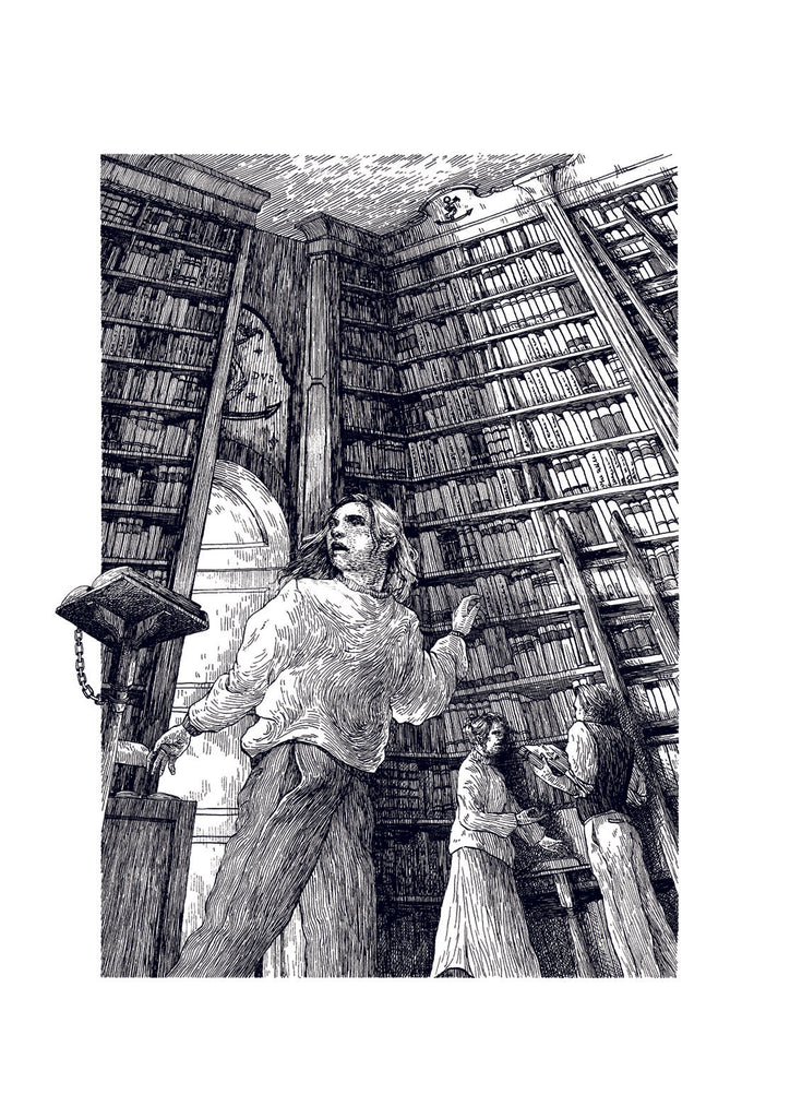 Inkheart - Elinor’s Library - Pen & Ink