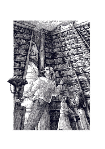 Inkheart - Elinor’s Library - Pen & Ink