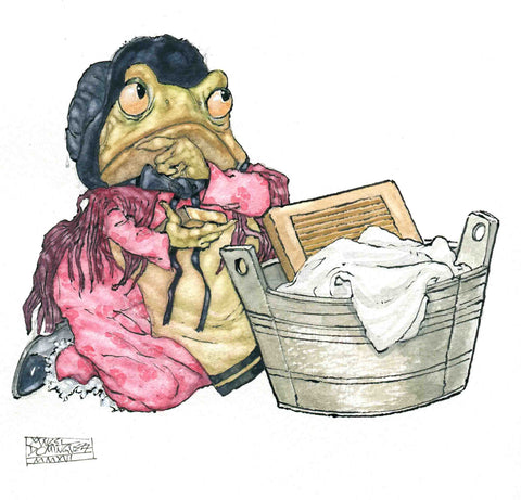 He tried to recollect what he had seen -The Wind in the Willows - Angel Dominguez