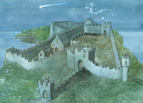 Tintagel - Pen Dragon by Angel Dominguez