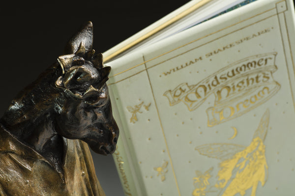 Bottom from A Midsummer Night's Dream - Limited Edition Bronze by Rachel Talbot