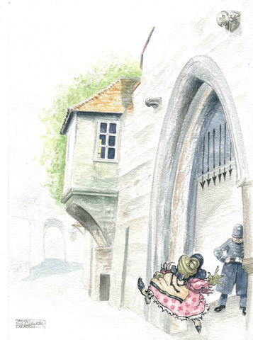 The Fresh Air of the Outer World - The Wind in the Willows - Angel Dominguez