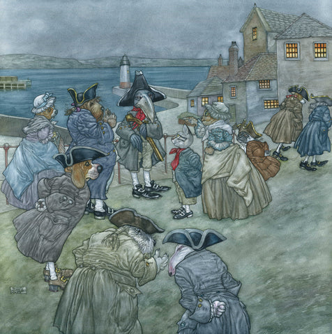My mother made them a speech - Treasure Island