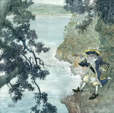 I climbed a thousand times to that tall hill they call the Spy-glass - Treasure Island
