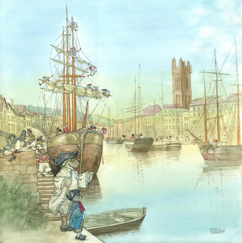 He made himself the most interesting companion - Treasure Island