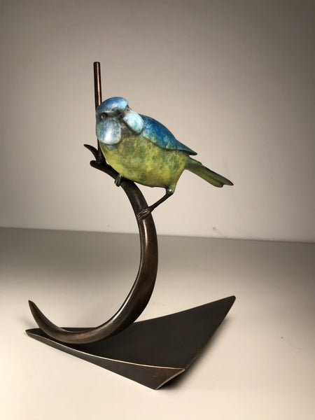 Blue Tit - Limited Edition Bronze - Matt Duke