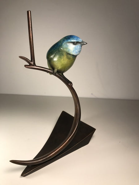 Blue Tit - Limited Edition Bronze - Matt Duke