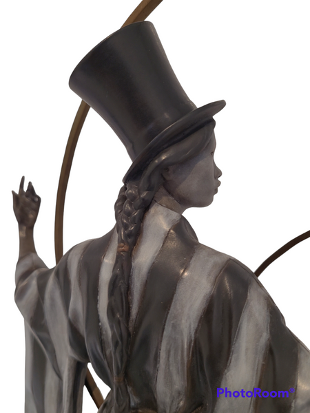 Tsukiko - 'The Night Circus' sculpture by Rachel Talbot