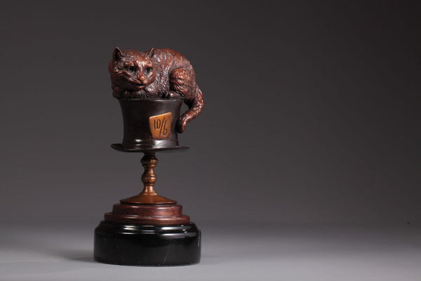 The Cheshire Cat - Limited Edition Bronze Sculpture